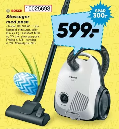 Bosch - Støvsuger med pose