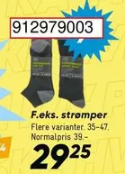 F.eks. strømper