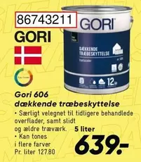 Gori 606 d
k
kende tr
beskyttelse