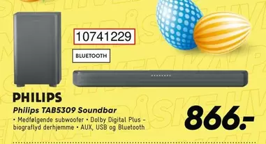 Philips -  TAB5309 Soundbar
