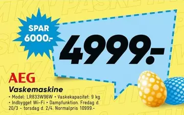 Vaskemaskine LR833W96W