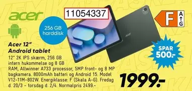 Acer - Android tablet