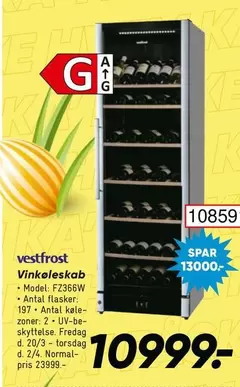 Vinkeleskab - Model FZ366W