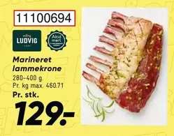 Marineret lammerkrone