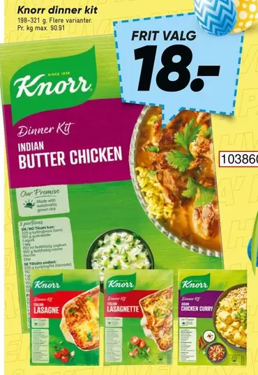 Dinner Kit Indian Butter Chicken