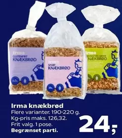 Irma knækbrød