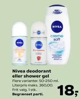 Deodorant Eller Shower Gel