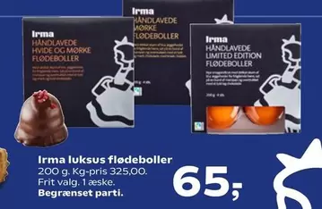 Irma luksus flødeboller