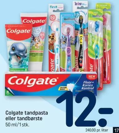 tandpasta eller tandbørste