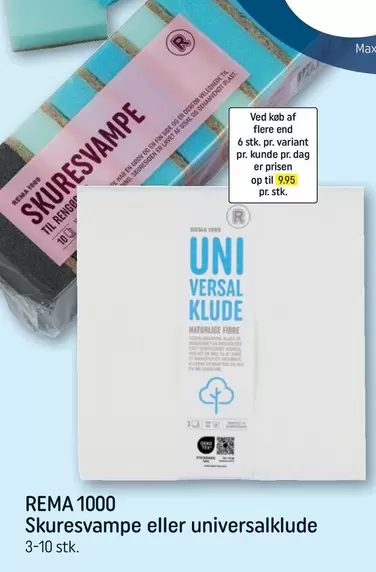 Skuresvampe eller universalklude