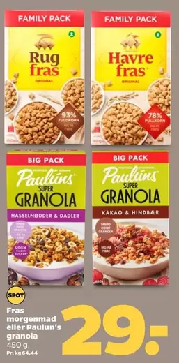 Granola - Fras morgenmad eller Paulun's granola