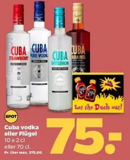 Cuba vodka