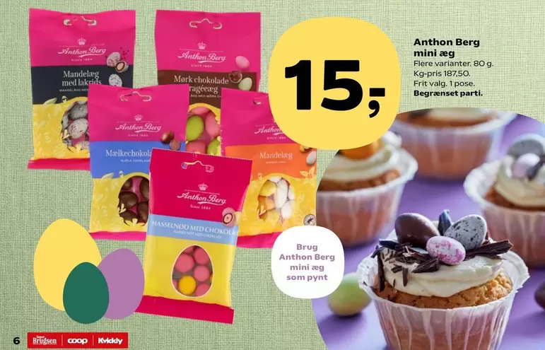 Anthon Berg mini æg
