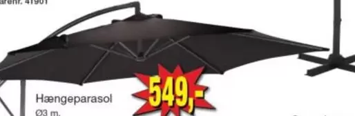 Hængeparasol