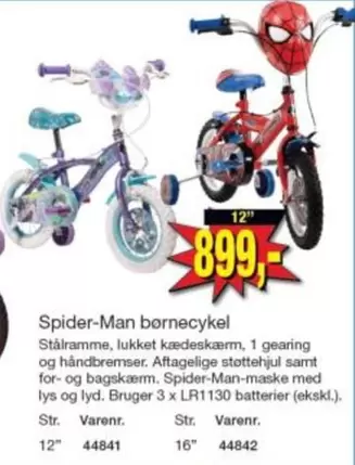 Spider Man - Spider-Man børnecykel
