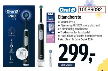 Oral B - Oral-B Pro 1 El tandbørste 10589092