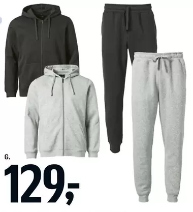Hooded Jacket and Sweatpants