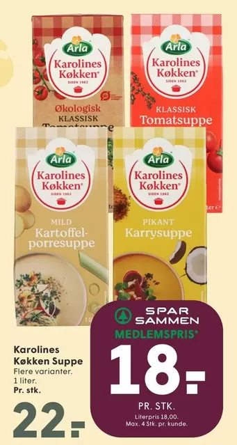 Arla - Karolines Kkken Suppe