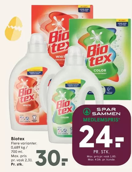 Bio - Flere varianter