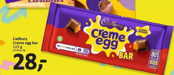 Creme egg bar