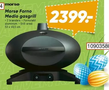 Morso Forno Medio gasgrill