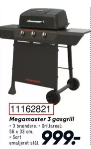 Megamaster 3 gasgrill