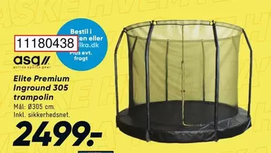 Elite Premium Inground 305 Trampolin 11180438