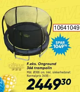 Onground 366 trampolin