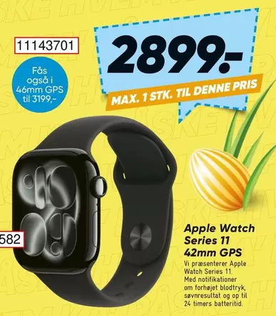 Apple Watch Series 11 42mm GPS