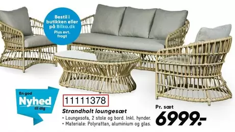 Strandholt loungesæt 111111378
