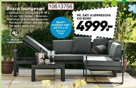 Den - Bosco loungesæt 10613756