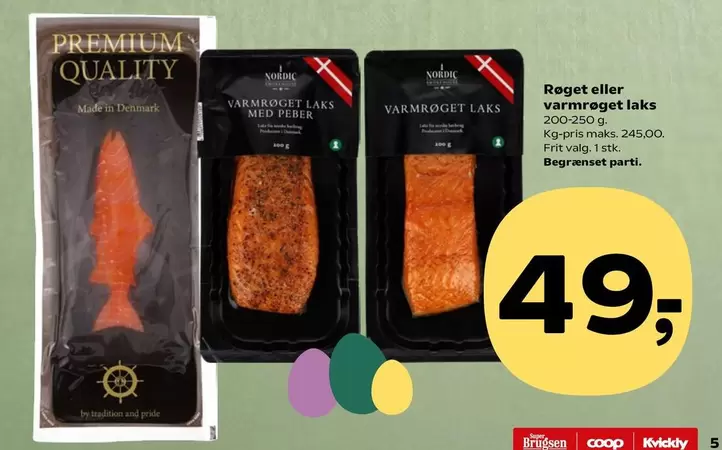 Pride - Røget eller varmrøget laks