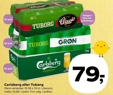 Carlsberg - eller Tuborg