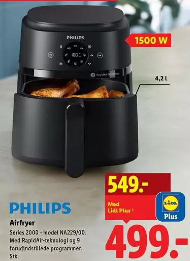 Philips - Airfryer Series 2000 - model NA229/00