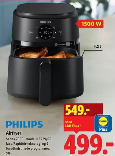 Philips - Airfryer Series 2000 - model NA229/00