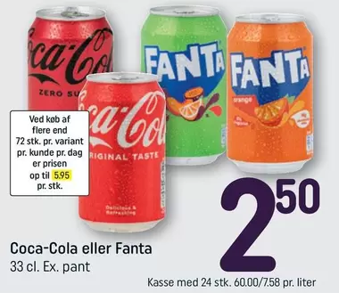 Coca Cola - Coca-Cola eller Fanta