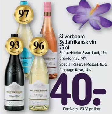 Silverboom Sydafrikansk vin