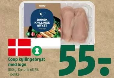 Dansk kyllingebryst med lage