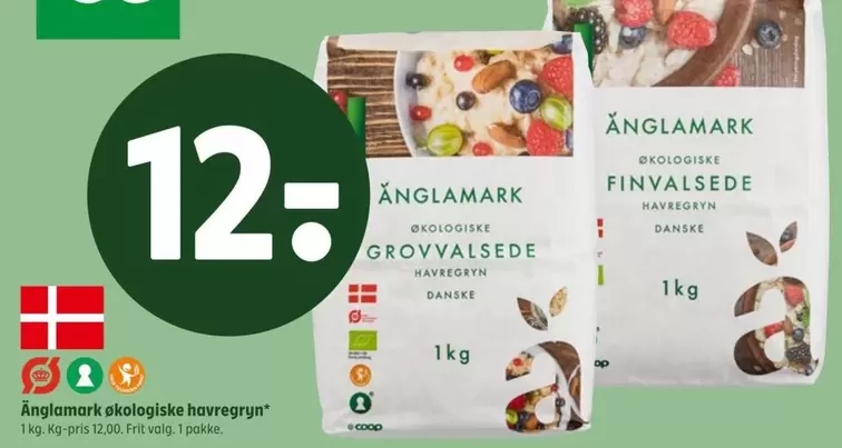 økologiske havregryn