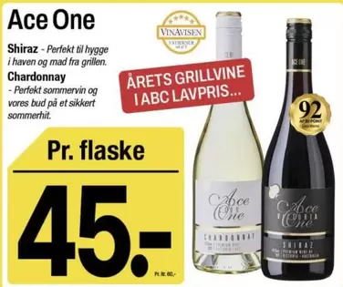 Ace One Shiraz Chardonnay