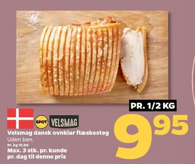 dansk ovnklar flæskesteg