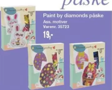 Paint by diamonds påske Varenr. 35723