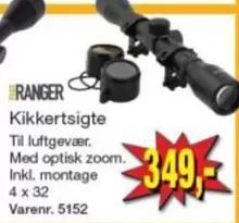 Kikkertsigte 4 x 32