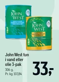 Tun i vand eller olie