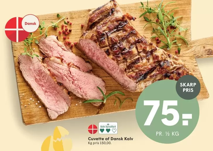 Cuvette of Danish Kalv