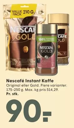 Instant Kaffe Original eller Gold