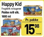 Frugtdrik m/sugerrør