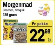 Morgenmad Cheerios, Nesquik