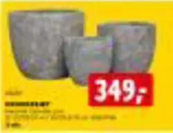 Stenmönstrad blomkruka