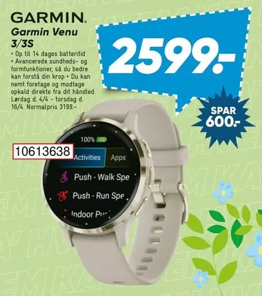 Garmin Venu 3/3S